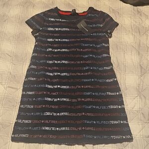 Tommy Hilfiger Kids Dress - Navy and Red Stripes